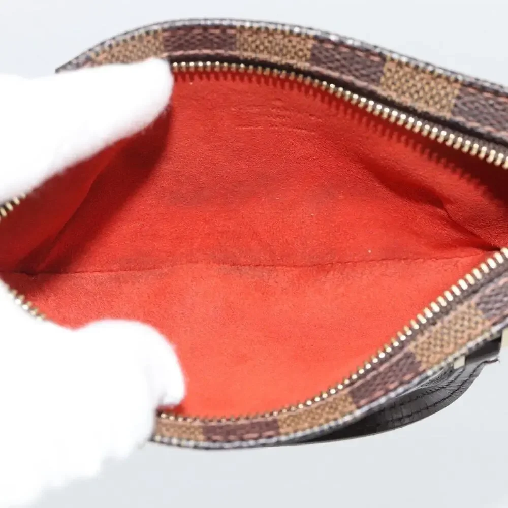 Louis Vuitton Damier Ebene Manosque GM Pouch Brown